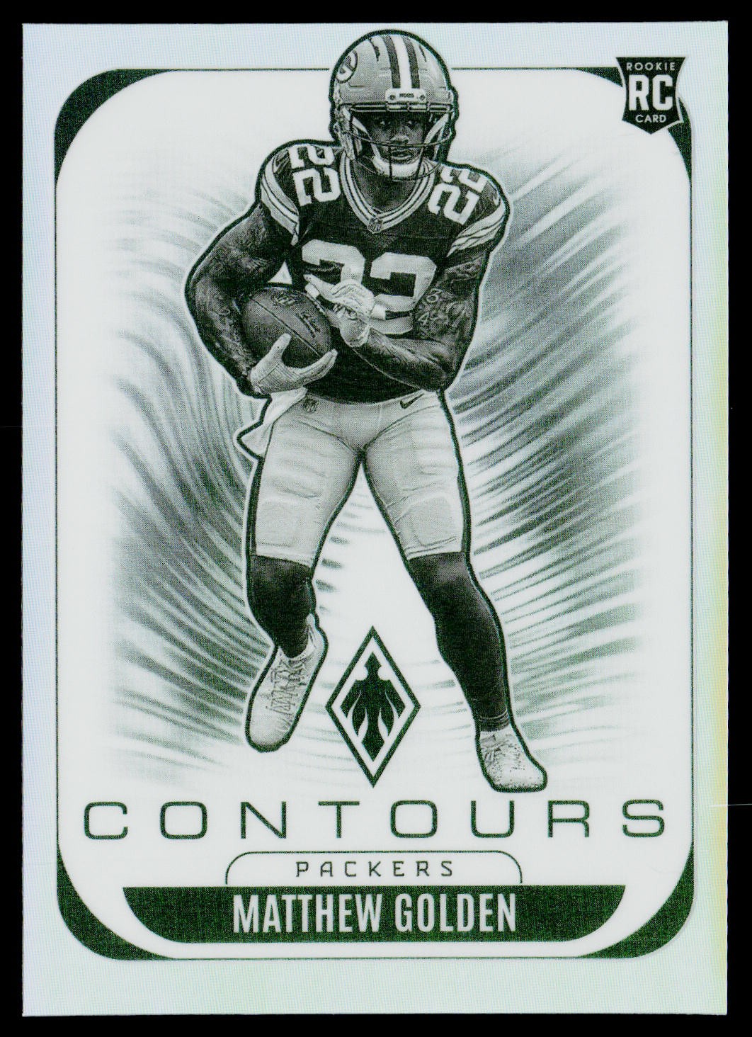 Matthew Golden Panini Phoenix Contours #12 Base