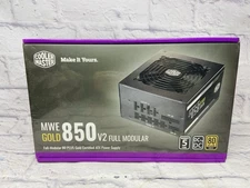 New Cooler Master MWE Gold 850 V2 Full Modular PSU, 850W SEALED