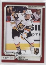 2018-19 O-Pee-Chee Red Erik Haula #164 0c3