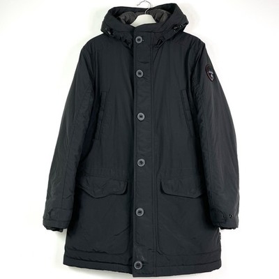 Napapijri Parka Mantel Gr.M Herren Grau Steppmantel Herrenparka Herrenmantel