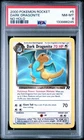 Pokemon PSA 8 NM-MINT Dark Dragonite NO Holo Error Super Rare - 5/82