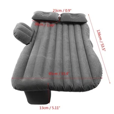 Car Inflatable Bed Back Seat Mattress Airbed For Rest Sleep Travel Camping QRMQ