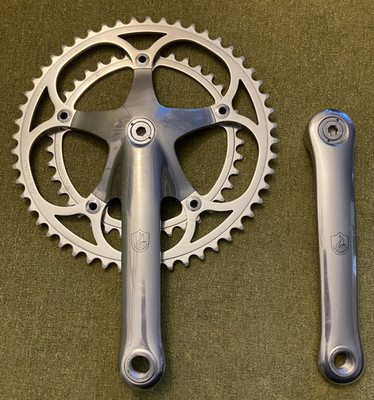 Campagnolo Croce d' Aune - Kurbel Set B040 170mm crank set 1988-94 - EXCELLENT