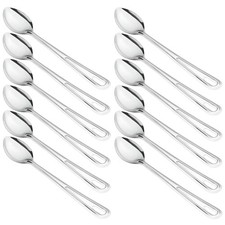 OCS Parts Set of 12 15-Inch Basting, Serving, Cooking and Stirring Spoons