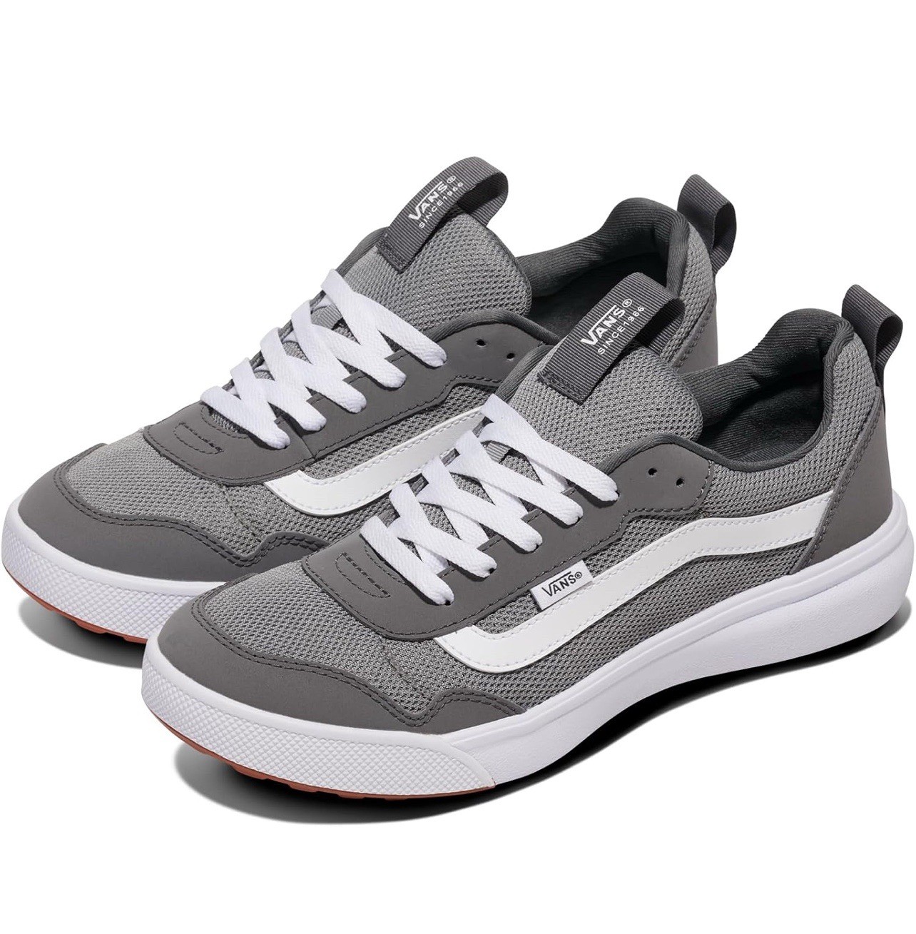 Zapatillas Vans Range Exp Mesh Gris Escarcha Blanco Lona Para Hombre Talla 9 NUEVAS