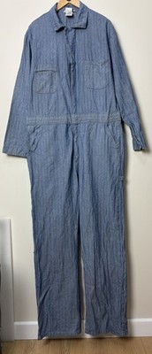 Herren Berner Kesselanzug / Large / Denim / Worker
