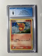 Torchic Pokémon (2003) Black Star Promos - 017 Cosmos Holo - EX Deck Tins Mint 9