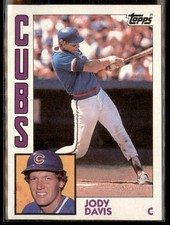 1984 Topps Jody Davis #73 - NM - Baseball