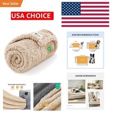 Luxurious Ultra-Soft Sherpa Fleece Pet Blanket - Ideal for Small Dogs Cats