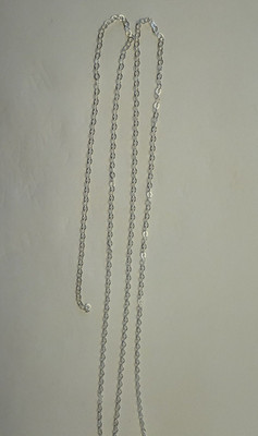 2.1x1.5mm sterling silver flat cable chain 20ft