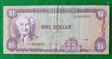 JAMAICA 1 DOLLAR 1990 P 68A 