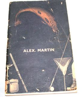 VINTAGE 1938 ALEX MARTIN FISHING TACKLE CATALOGUE