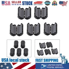 5X3.5/5/7/9/13mm Toroidal Core Ferrite Bead Clip Choke RFI Noise Filter Clip