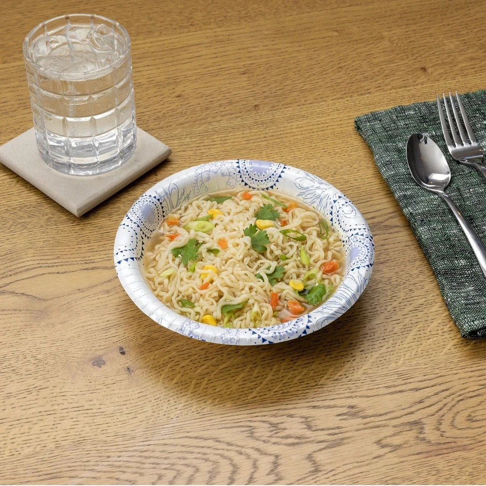 !NUEVO! Cuencos de papel desechables de 50 quilates! ¡NUEVO! Foto 4 de 4