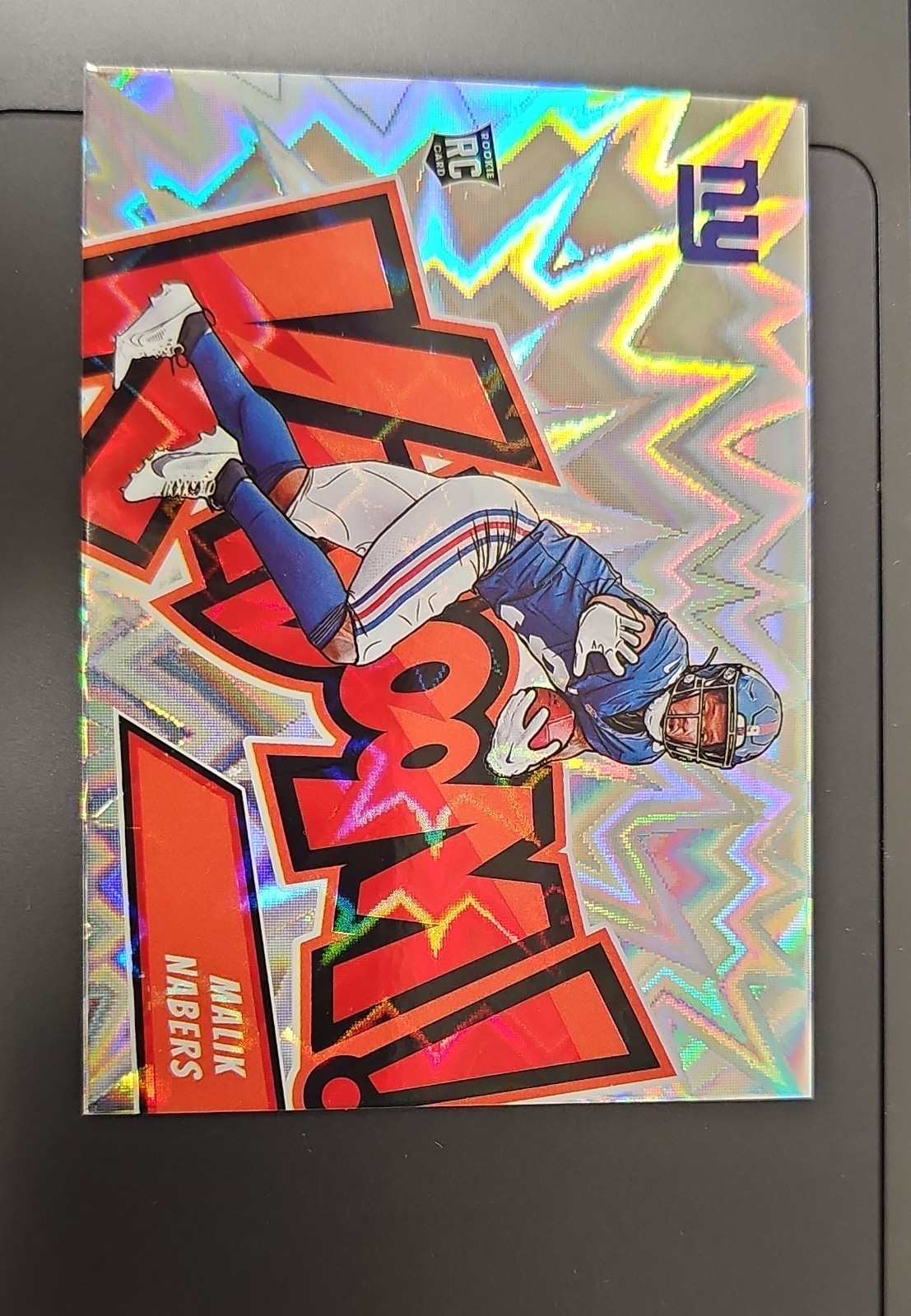2024 Panini Absolute - Kaboom! Horizontal Malik Nabers #6 (RC)