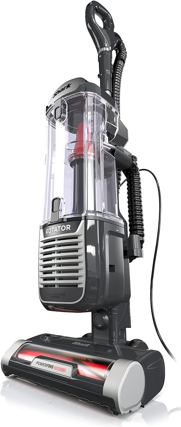 Shark ZU102 Rotator Pet Upright Vacuum with PowerFins HairPro & Odor Neutralizer