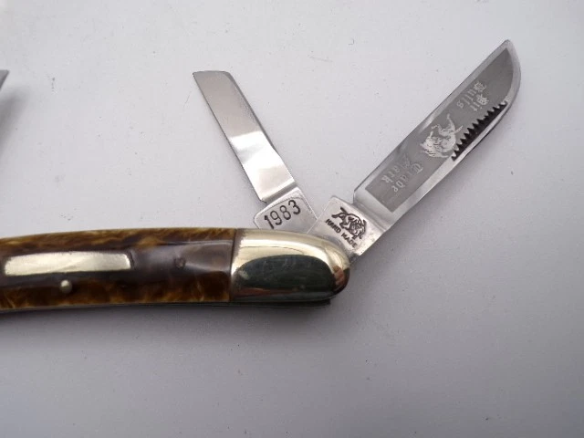 Cuchillo de Congreso de Tabaco Bulldog Alemán 1983 casi nuevo Foto 2 de 4