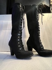 0.3 Graceland Schaftstiefel mit Schnürung Gr. 36. leicht gefüttert