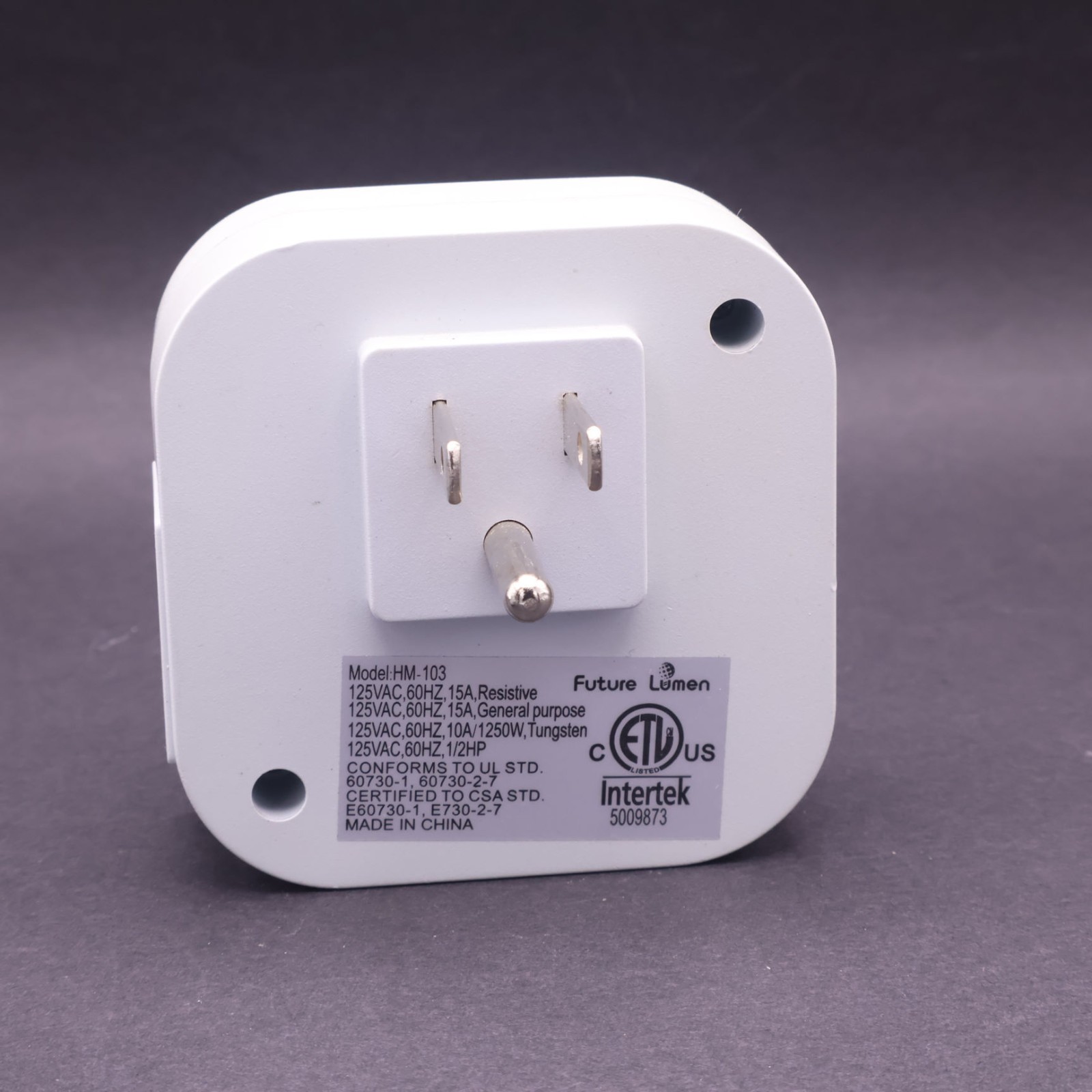 2x Indoor 24hr 3 prong Grounded Outlet Mechanical Timer Future Lumen Westek