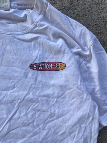 Pacific Beach Fire Station 21 Shirt Mens Medium San Diego Firefighter Graphic Bo - Picture 2 of 10
