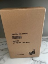 Hot Toys 1 6 MMS536 Marvel Avengers Endgame Captain America NEW clean shipper