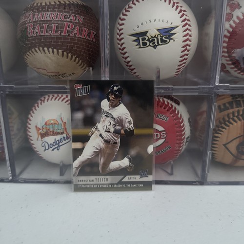 2018 Topps Now 739 Christian Yelich