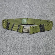 US Military LC-2 Pistol Belt Medium Green Nylon USGI ALICE Tactical Utility Belt