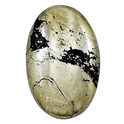 Natural Apache Gold 27.85x18x6 mm Oval Shape Polished Loose Gemstone LS03818-64