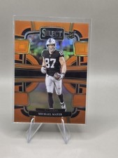 2023 Panini Select Michael Mayer #57 Orange Prizm Concourse Rookie /49 - RAIDERS