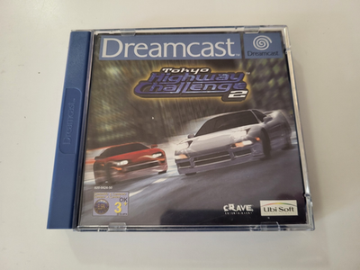 Tokyo Highway Challenge – Sega Dreamcast – Version PAL Complète (boîte, Livret, Disque)