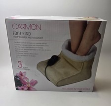 Carmen Foot Kind Luxury Electric Heated Foot Warmer And Massager With Box