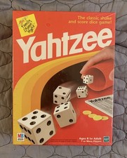 Yahtzee Dice Family Board Game Milton Bradley 1998 Sealed