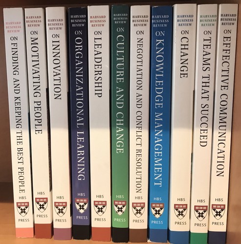 Bundle of 11 Harvard Business Reviews - range of educational business topics