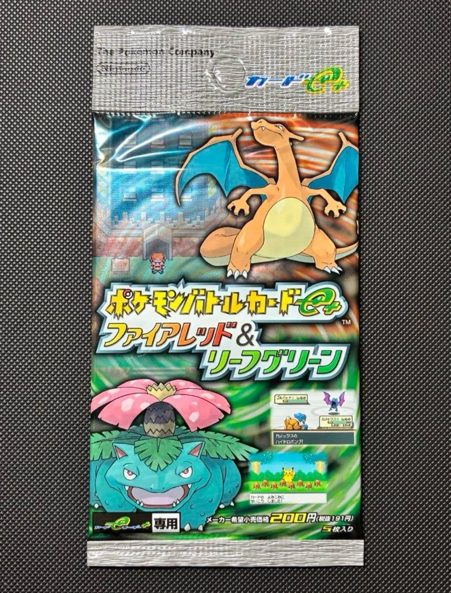 Pokémon TCG EX FireRed & LeafGreen Sealed Collectible Card Game