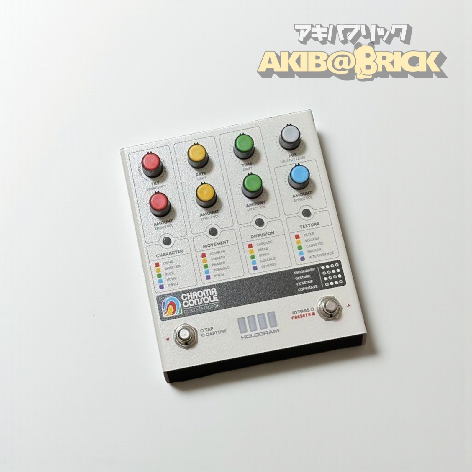 Hologram Electronics Chroma Console Multi Effects Pedal Guitar Synth Japan