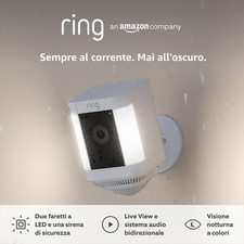 Videocamera plus Con Faretti a Batteria (Spotlight Cam Plus) | Telecamera Di Sor