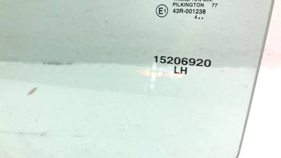 2002-2006 Chevy Trailblazer Driver Porta Janela Frontal Esquerda Vidro Fabricante de Equipamento Original - Imagem 3 de 4
