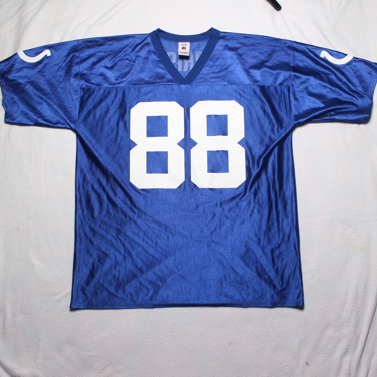 Vintage Marvin Harrison #88 Indianapolis Colts Blue NFL Jersey Size XL