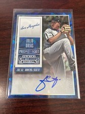 2015 Contenders Auto Julio Urias Cracked Ice /23 Dodgers Autograph Rookie RC