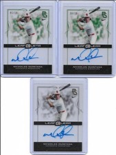 2015 Leaf Clear NICK QUINTANA Perfect Game Charcoal Acetate RC Auto Tigers