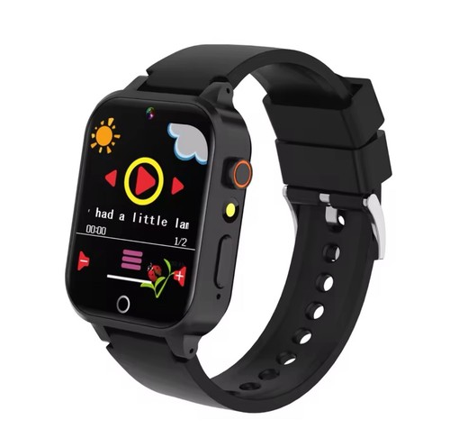 Kids Smart Watch Camera Games Game Watches Boys Girls Gift Music Player Black