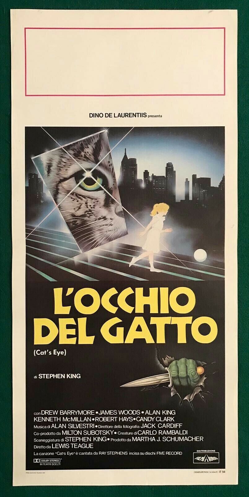 Locandina di Cat's Eye (1997)