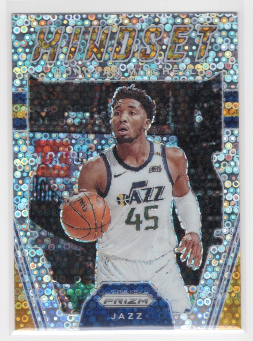 2021-2022 Panini Prizm Mindset Fast Break Donovan Mitchell #11