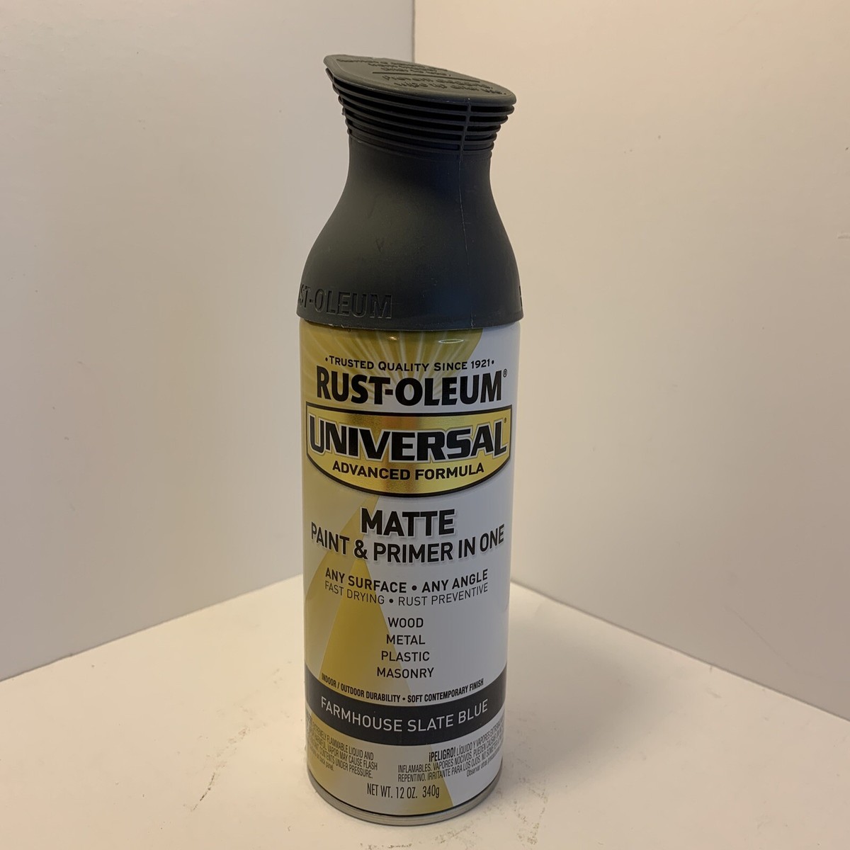 Rust-Oleum 376723 Universal Spray Paint 12 oz Matte Farmhouse