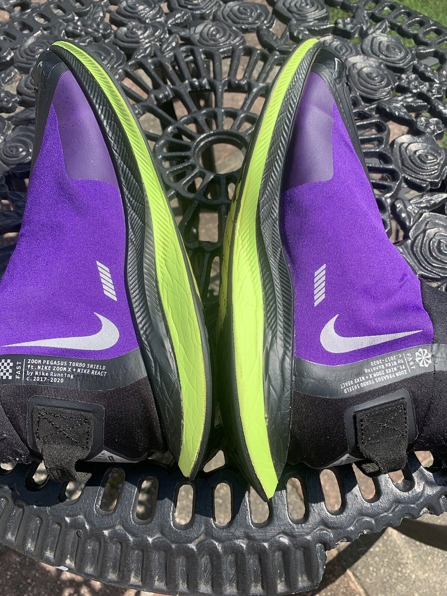 Purple Zoom Pegasus Turbo Shield Running Shoes Nike Zoom Pegasus