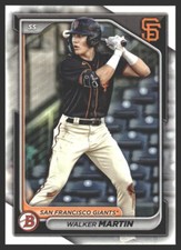 Walker Martin #BD-152 2024 Bowman Draft San Francisco Giants