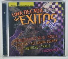 Una Decada De Exitos POP THALIA SOLIS NOELIA TIMBRICHE CRISTIAN LATIN CD DVD NEW