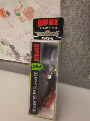 RAPALA X-RAP SHAD 2-1/2'' 5/16OZ XRS06 SILVER FISHING LURE