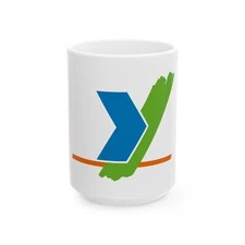 Flag of Yonne France - White Coffee Mug