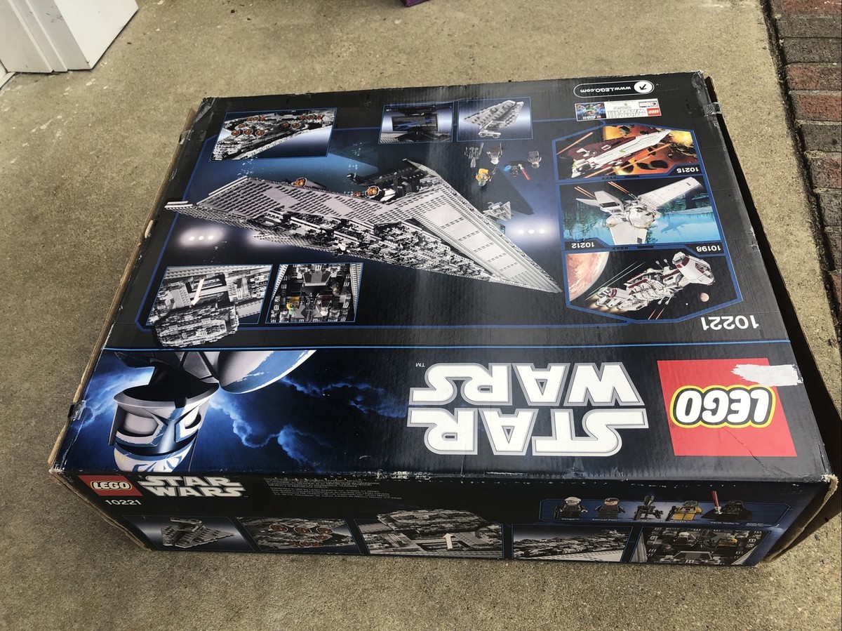 Lego Star Wars Super Star Destroyer (10221) Sealed Wear Dents